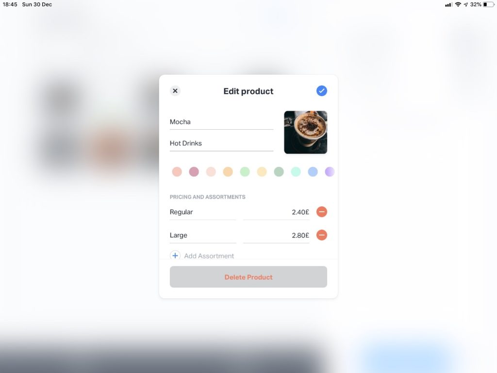 SumUp – product pop-up SumUp - product pop-up
