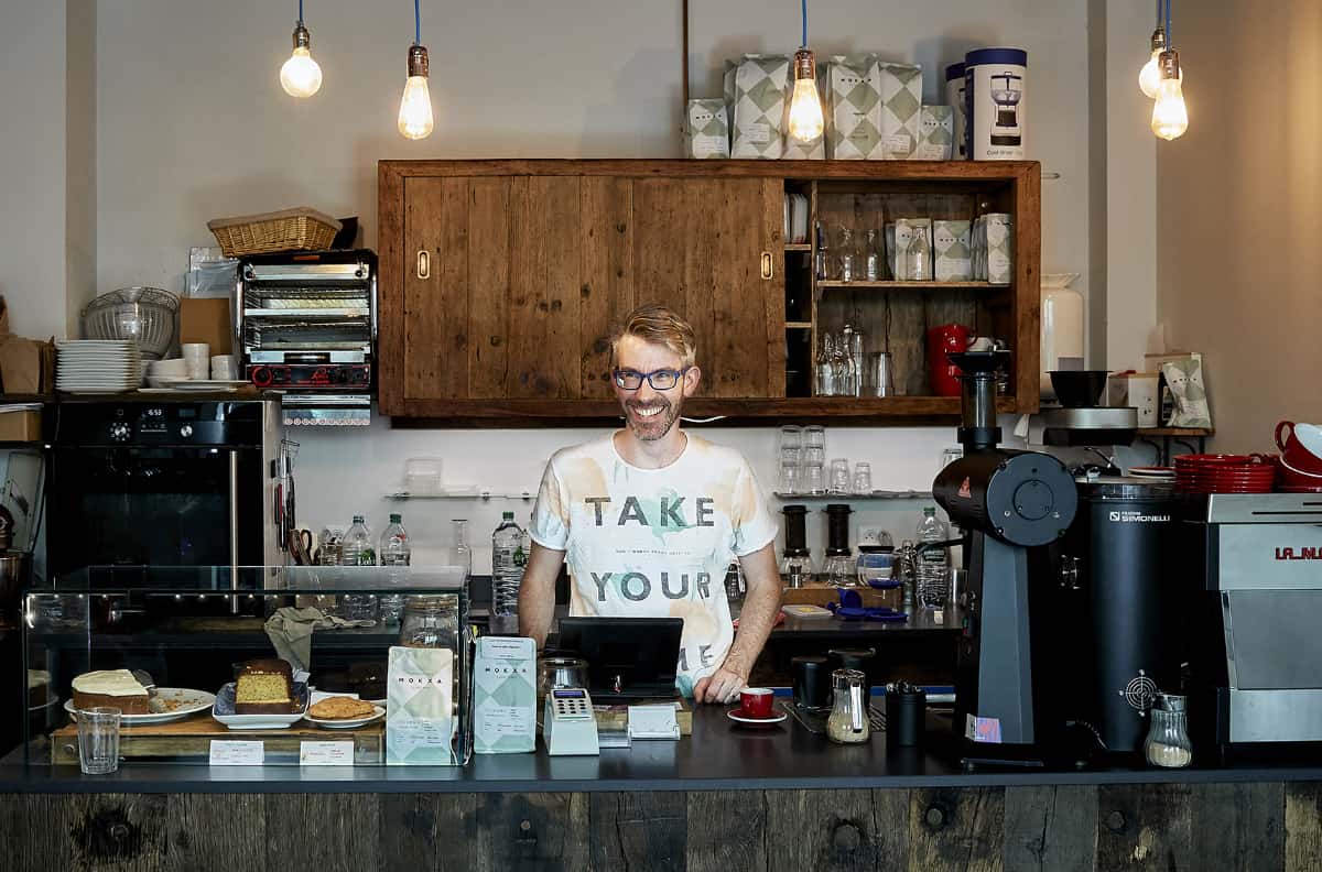 iZettle iPad cafe