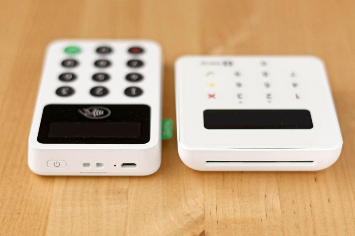 Top van de SumUp Air en iZettle Reader 2 Top van de SumUp Air en iZettle Reader 2