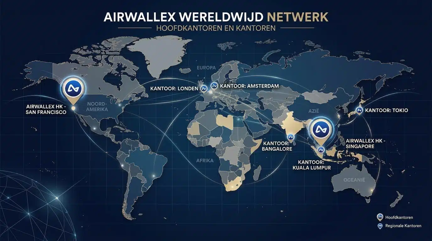 Airwallex Wereldwijd Netwerk Airwallex Wereldwijd Netwerk