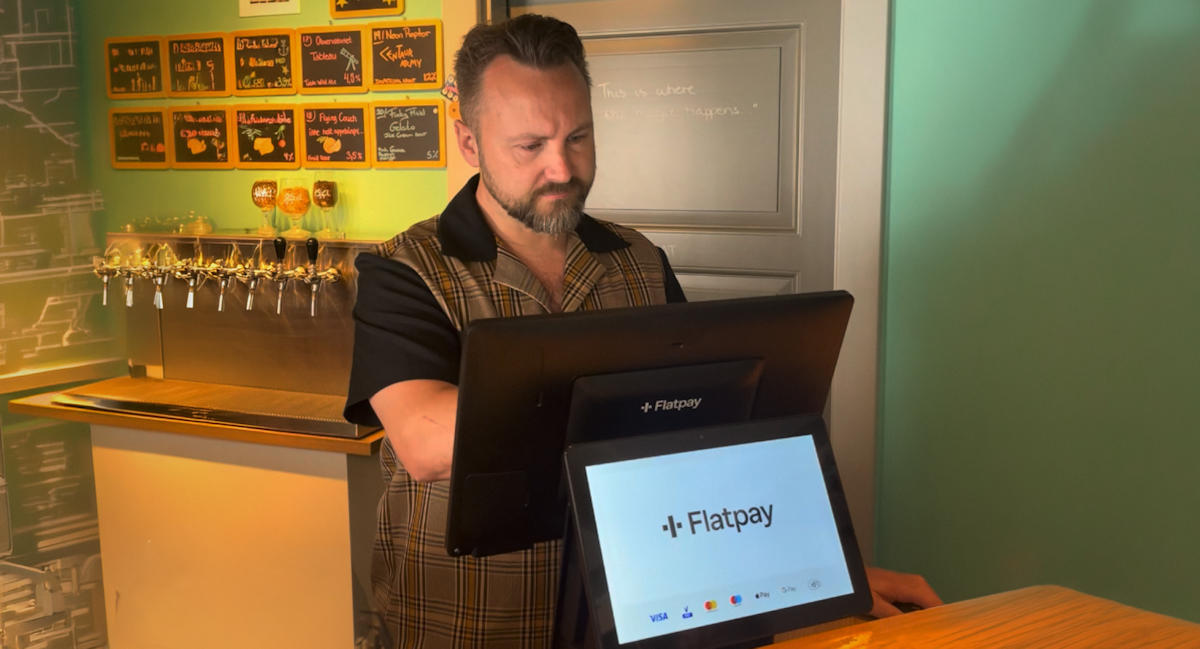 Premium kassa van Flatpay